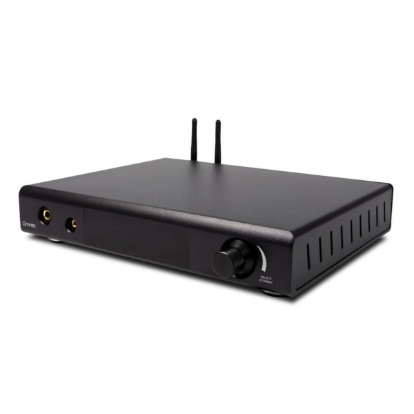 NuPrime Omnia A300SE Integrated Amplifier - angled