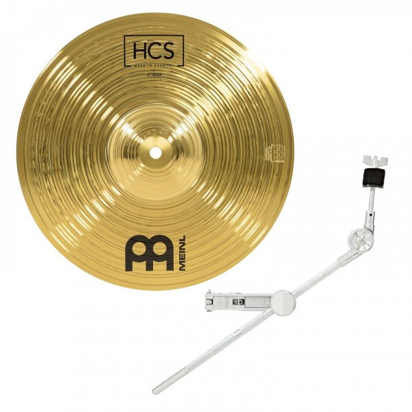 Meinl HCS 12'' Splash Cymbal & Gear4music Grabber Arm