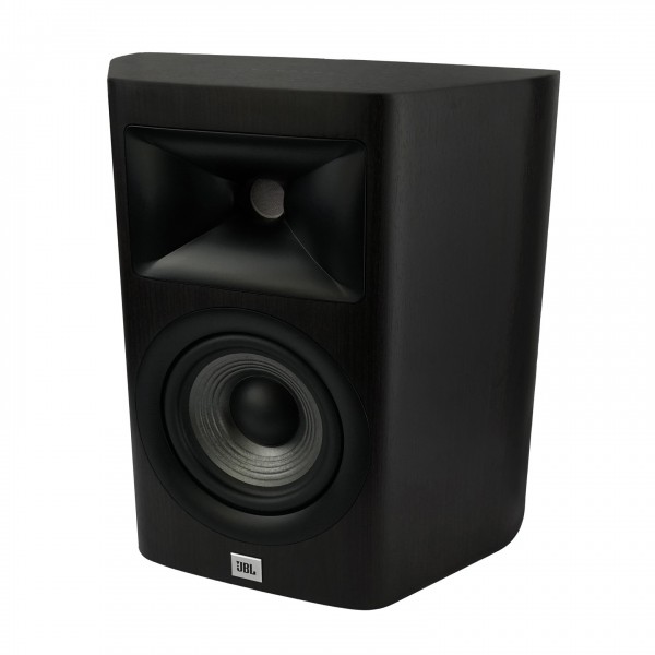 JBL Studio 610 On-Wall Surround Sound Speaker (Single), Dark Wood
