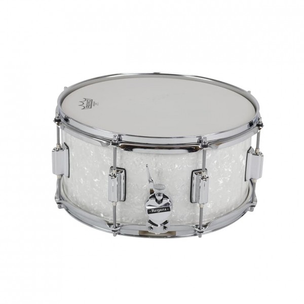 Rogers Powertone 14 x 6.5'' Snare Drum, White Marine Pearl
