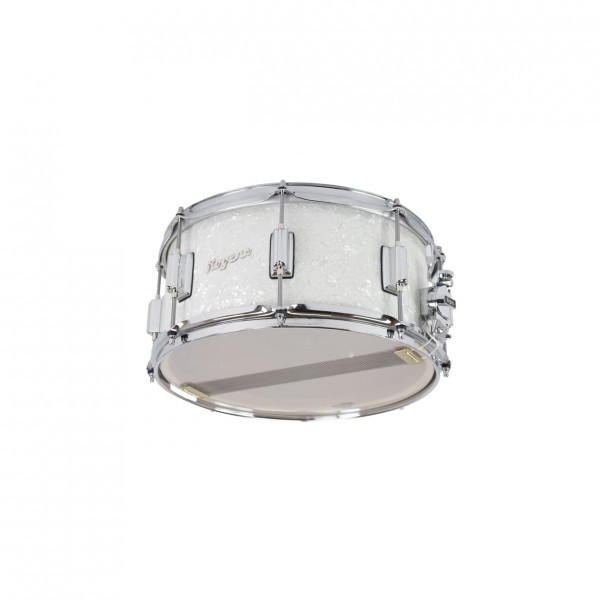 Rogers Powertone 14 x 6.5'' Snare Drum, White Marine Pearl