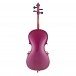 Student 1/2 Size Cello with Case by Gear4music, Purple