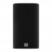 JBL Studio 630 Bookshelf Speaker, Dark Wood Front View with Grille Attached