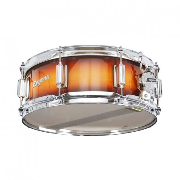 Rogers Powertone 14 x 5'' Snare Drum, Satin Burst Lacquer