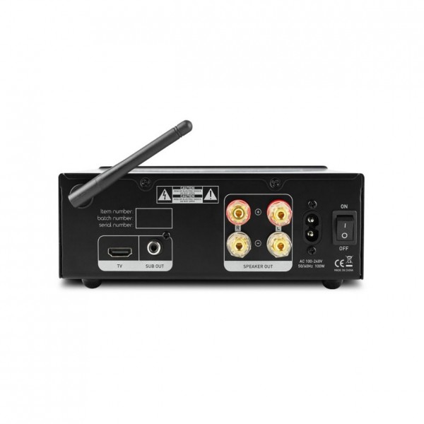 Tangent TV II Stereo Amplifier, Rear View