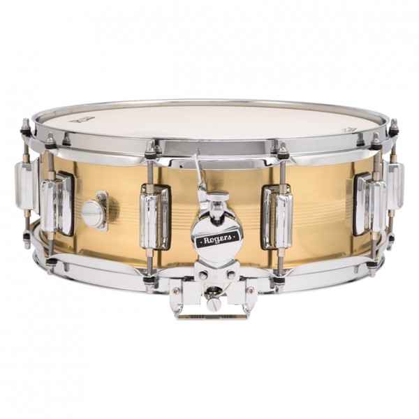 Rogers Dyna-Sonic 7 Line 14 x 5'' Natural Brass Snare Drum
