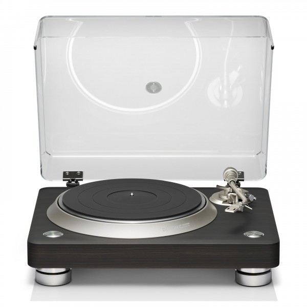 Denon DP-3000NE Premium Direct-Drive Turntable - dustcover open