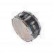 Rogers SuperTen 14 x 6.5'' Snare Drum, Black Pearl - Side