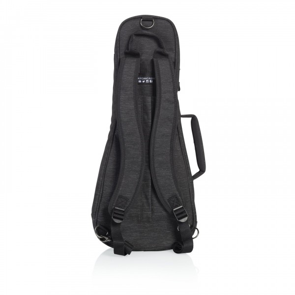 Gator GT-UKE-SOP-BLK Black Transit Bag - Soprano Uke - Rear 2