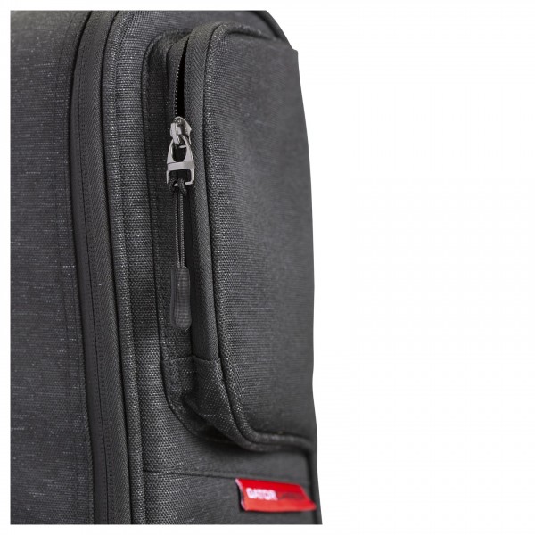 Gator GT-UKE-SOP-BLK Black Transit Bag - Soprano Uke - Zipper