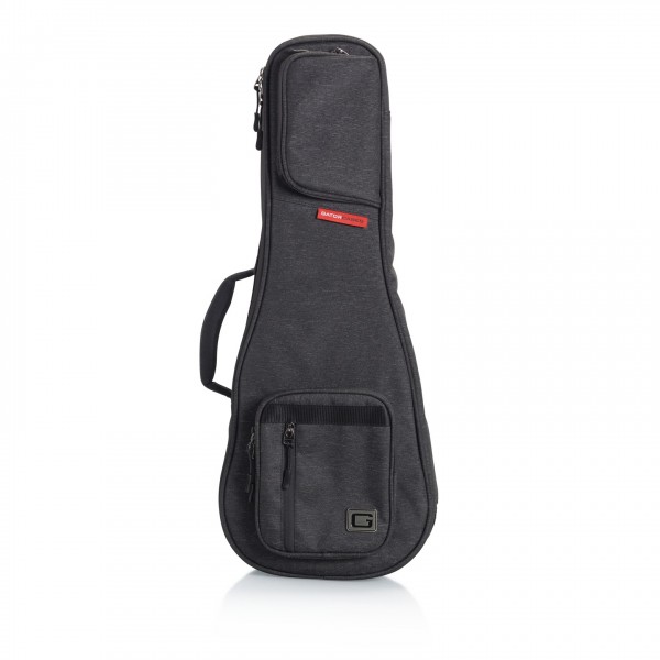 Gator GT-UKE-CON-BLK Black Transit Bag – Concerto Uke - Front