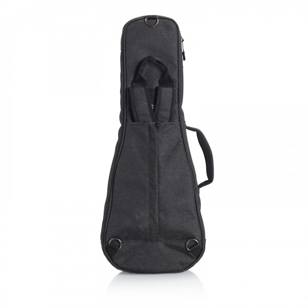 Gator GT-UKE-CON-BLK Black Transit Bag – Concerto Uke - Rear
