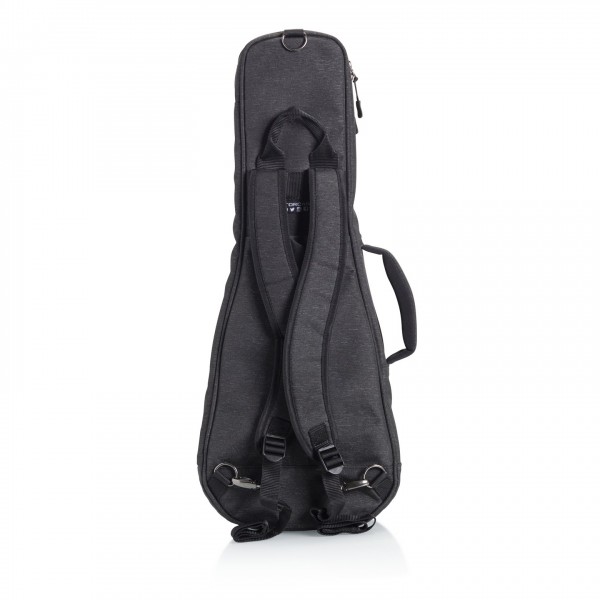 Gator GT-UKE-CON-BLK Black Transit Bag – Concerto Uke - Rear 2
