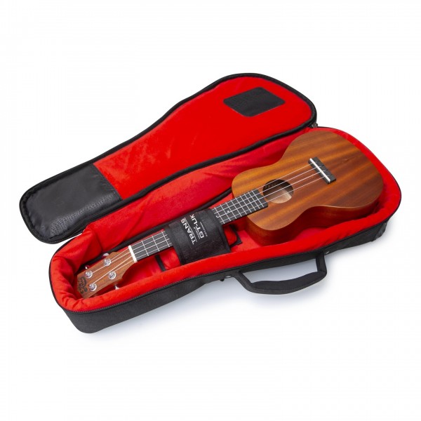 Gator GT-UKE-CON-BLK Black Transit Bag – Concerto Uke - Gear, Left
