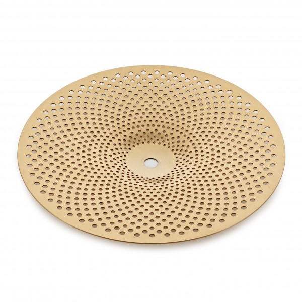 Low Volume 10" Splash Cymbal, Gold by Gear4music