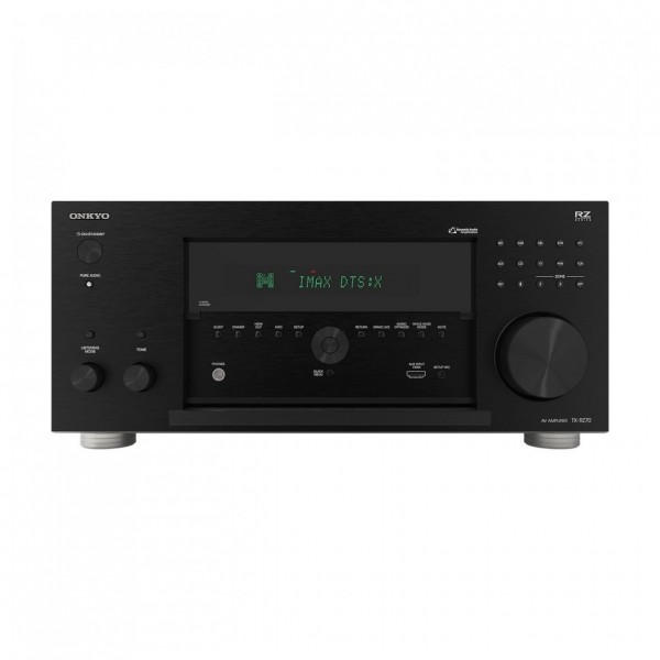 Onkyo TX-RZ70 11.2-Channel AV Receiver, Black - front panel open