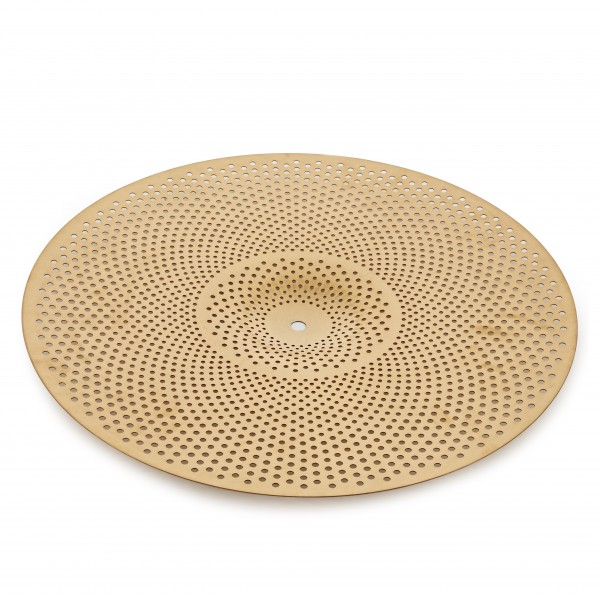 Low Volume 18" Crash Ride Cymbal, Gold by Gear4music