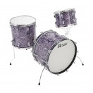Rogers Cleveland 22'' 3pc Shell Pack, Purple Diamond Pearl