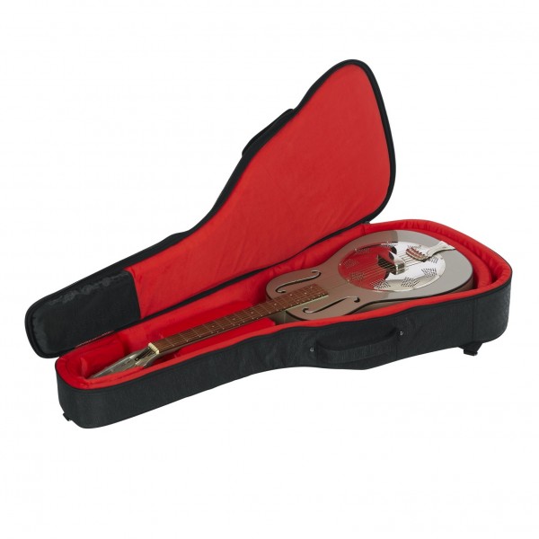 Gator GT-RES00CLASS-BLK Black GT Bag for Reso & Classical Guitars - Open, Resonator Left