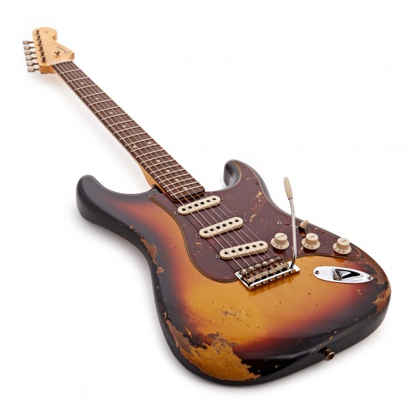 Fender Custom Shop '62 Heavy Relic Stratocaster RW, 3-Tone