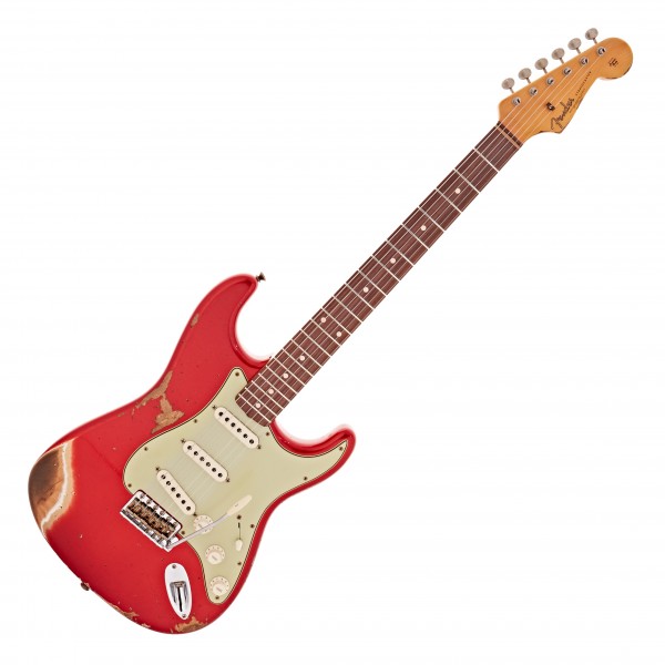 Fender Custom Shop 62 Stratocaster Heavy Relic RW, Candy Apple Red