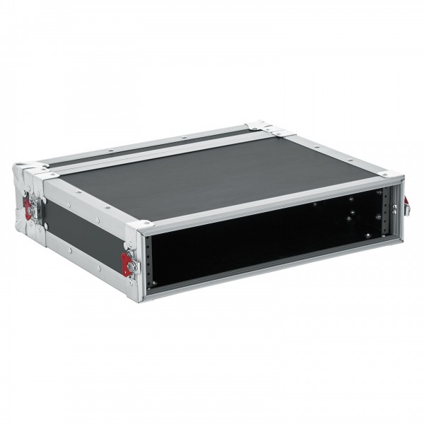 Gator G-Tour Wood Flight Rack Case, 2U - Angled Open