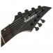 Jackson DKAF7 Multi Scale, Black - headstock