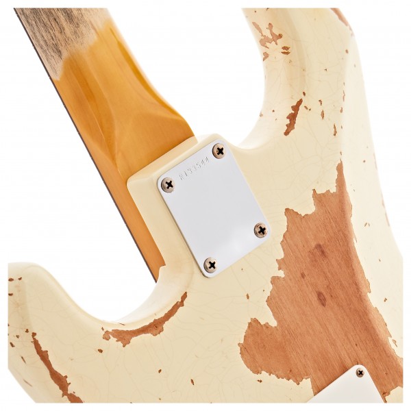 Fender Custom Shop 62 Stratocaster Heavy Relic RW, Vintage White