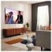 Samsung 50 Q60B QLED 4K Quantum HDR Smart TV wall mounted lifestyle image