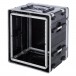 Gator 12U Rack Case with Rubber Suspension - Angled Open 2