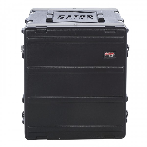 Gator 12U Shock Audio Rack with Rubber Suspension - Front Closed
