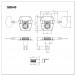 Gotoh GBR640-L4 Bass Tuners, Nickel - chart