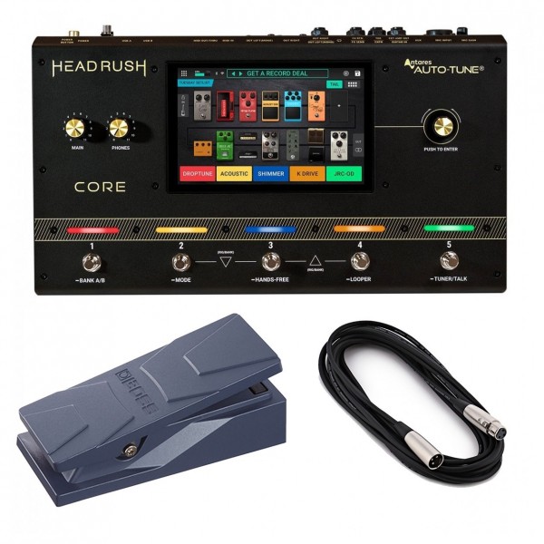 HeadRush CORE Guitar and Vocal Processor with Boss Expression Pedal