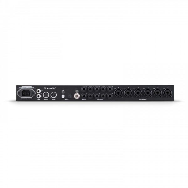 Focusrite Clarett+ Preamp - Rear