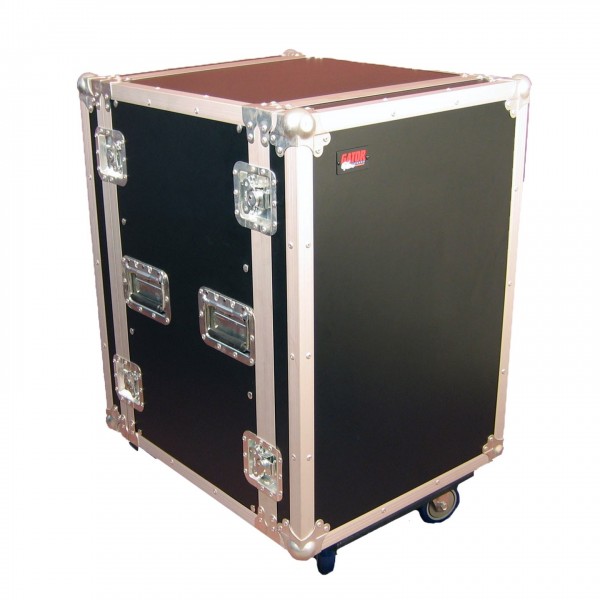 Gator G-TOUR 14U CAST Standard Audio Road Rack Case with Casters