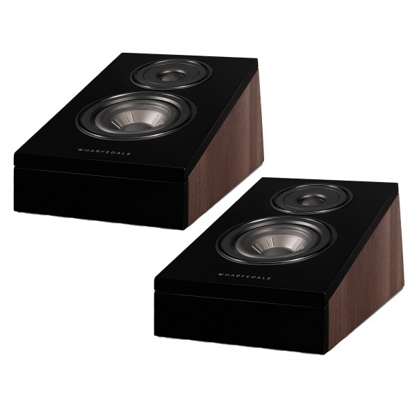 Wharfedale Diamond 12 3D Surround Sound Speakers (Pair), Walnut Pearl