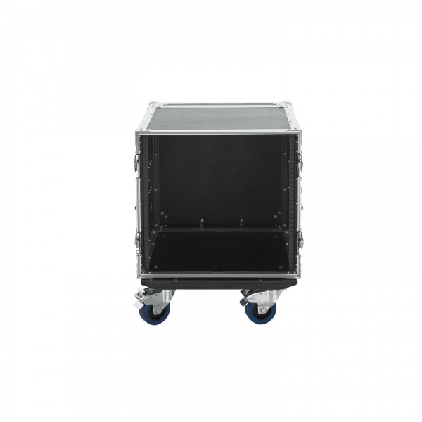 Gator G-TOUR 10U CAST Standard Audio Road Rack Case with Casters - Base, Front