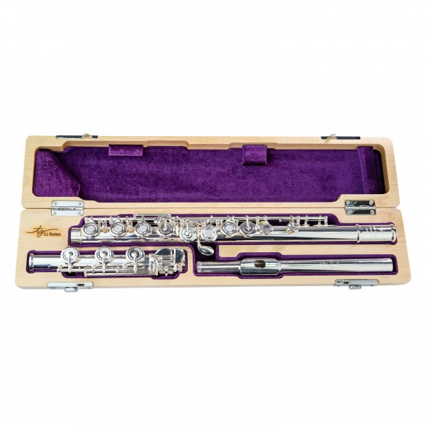Trevor James Virtuoso Flute, Voce Head, Split E, Open Hole, B Foot - Open Case