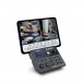 Alesis Nitro Max Electronic Drum Kit - Module with Ipad angle